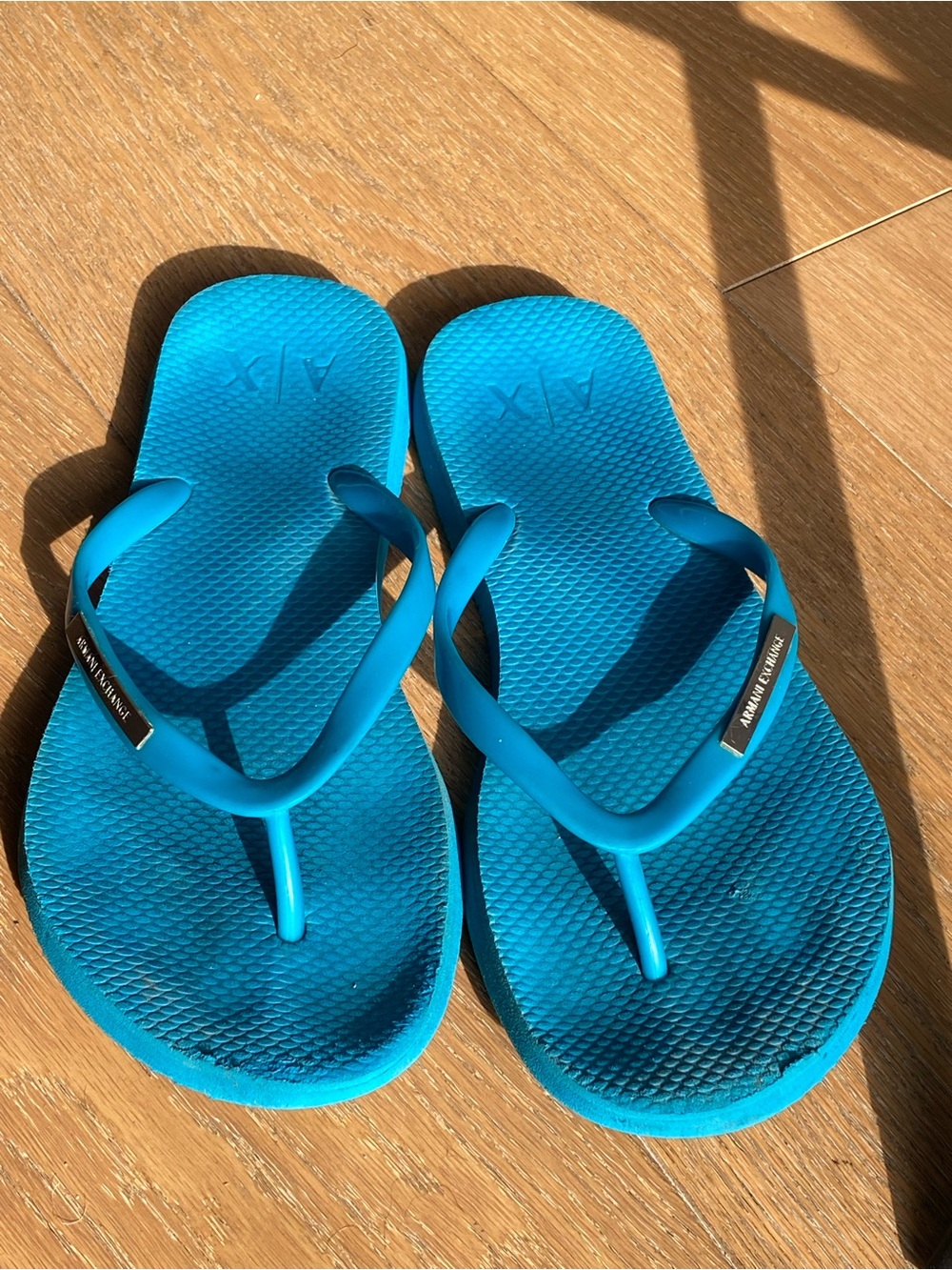 Armani Exchange flip flops sandals AE Gift